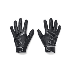 Under Armour Men's Yard 9 Baseball Gloves, (001) Black / / Pitch Gray, X-Large