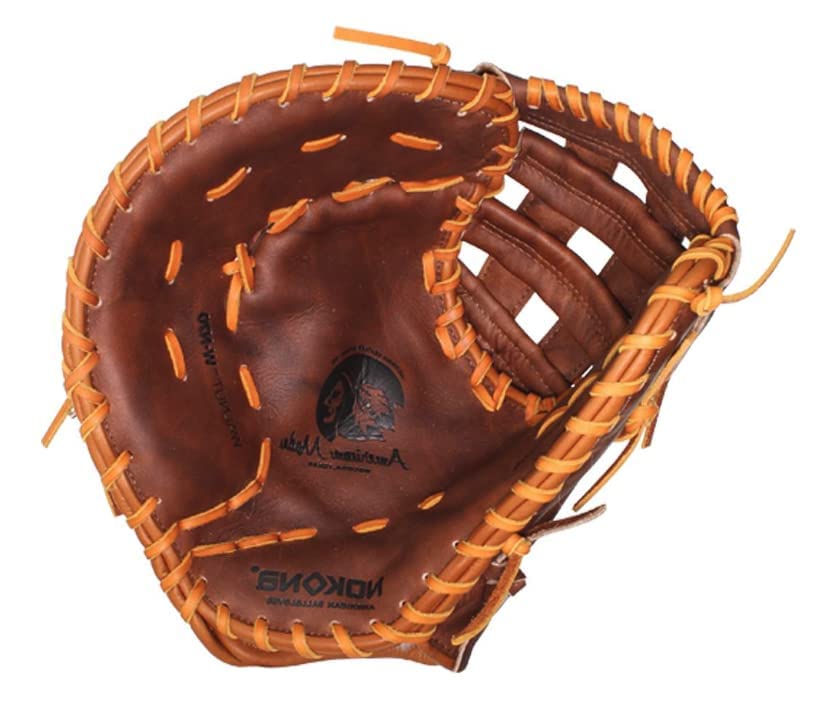 Nokona Classic Walnut First Base H Web 13" Left Handers Baseball Glove (Walnut, Left Hand Thrower)