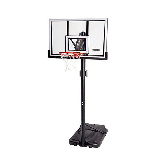 Portable Basketball System, 52 Inch Shatterproof Backboard