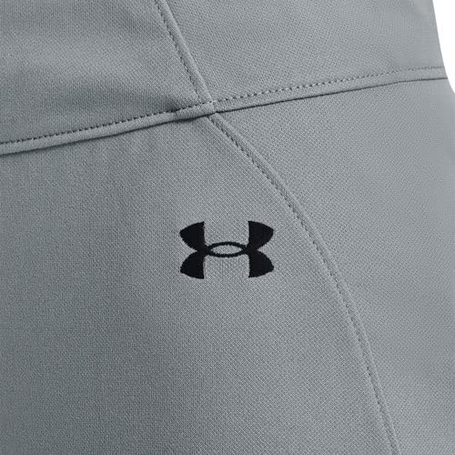 Under Armour Women's Vanish Softball Beltless Pants, Baseball Gray (075)/Black, Large