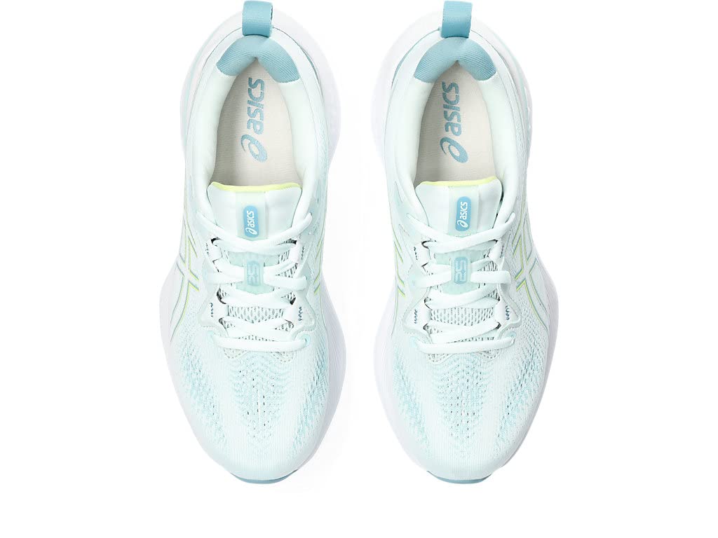ASICS Women's Gel-Cumulus 25 Running Shoes, 11, Soothing SEA/Glow Yellow