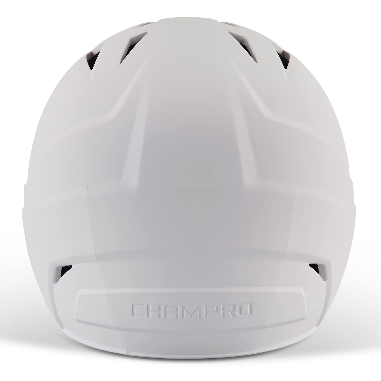 CHAMPRO HX Gamer Plus Baseball Batting Helmet for Youth and Adult White Large
