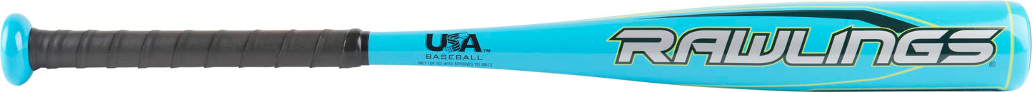 Rawlings | RAPTOR T-Ball Bat | USA | -12 | Neon Blue | 24 inch