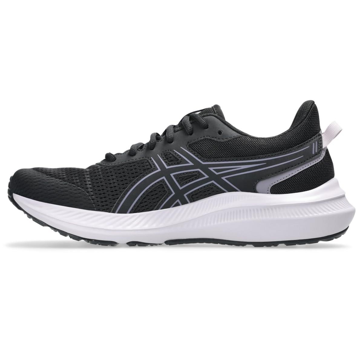 ASICS Women's JOLT 5 Running Shoe, 10, Black/Lavender Grey