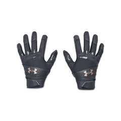 Under Armour Women's Motive Softball Gloves, (012) Pitch Gray/Pitch Gray/Metallic Rose Gold, Large