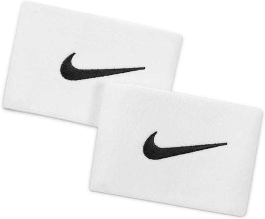 Nike Unisex's Guard Stay II Football Straps, White/Black, One Size