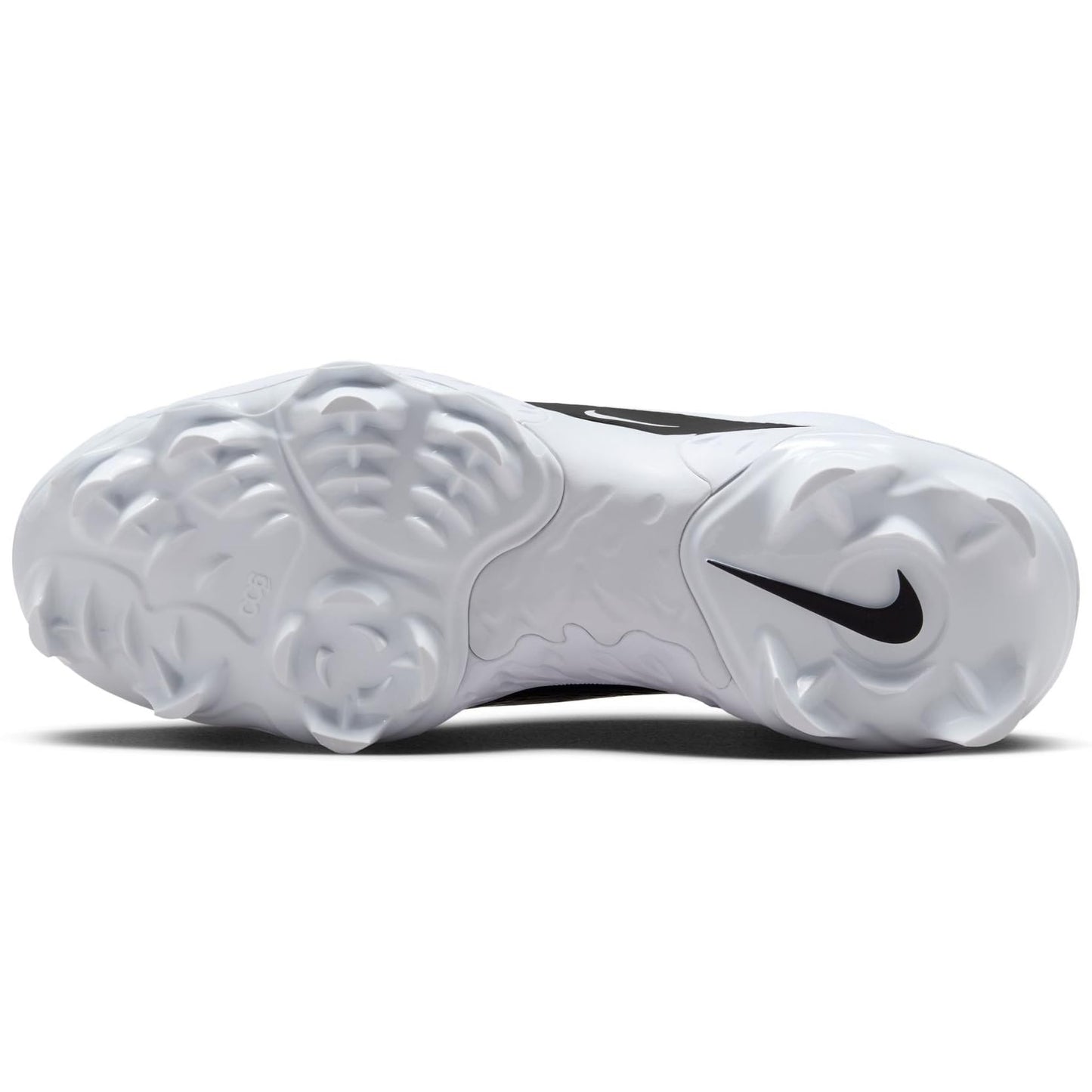 NIKE Alpha Huarache Elite 4 Low MCS Mens FD6255-101 (White/Black-), Size 12