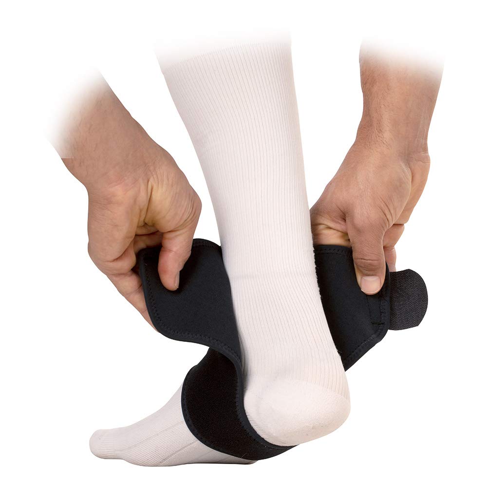 Shock Doctor Ankle Comp SLV Wrap Blk L