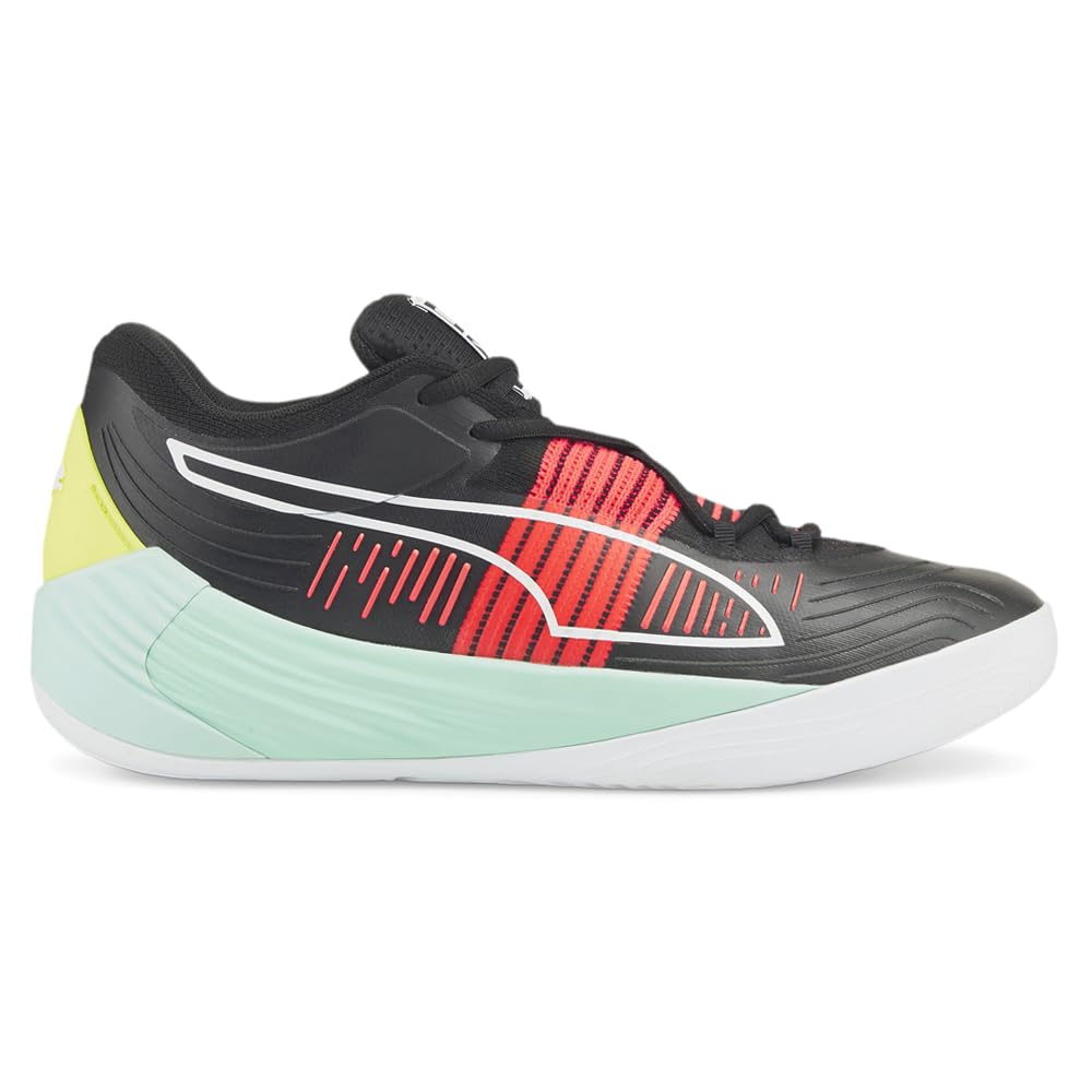 PUMA Mens Fusion Nitro Basketball Sneakers Shoes - Black - Size 12 M