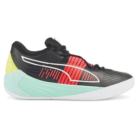 PUMA Mens Fusion Nitro Basketball Sneakers Shoes - Black - Size 12 M
