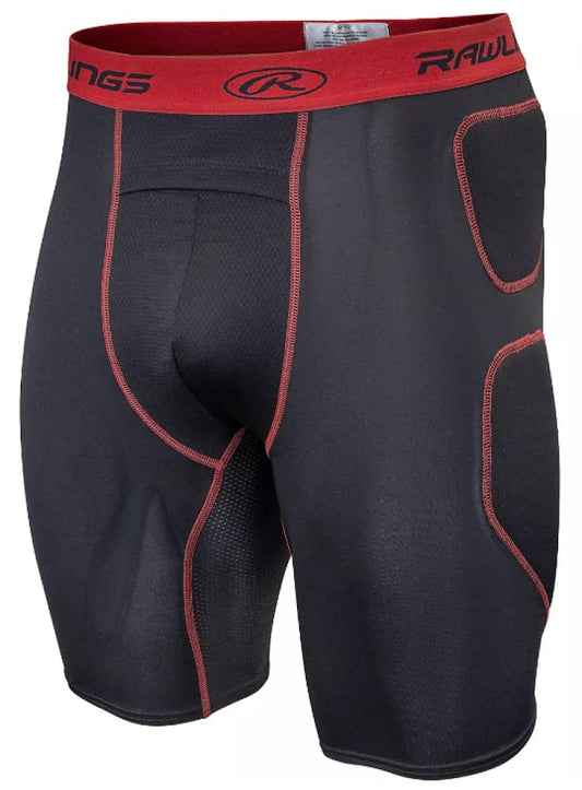 Rawlings | Baseball Slider Short | Adult Small | Black