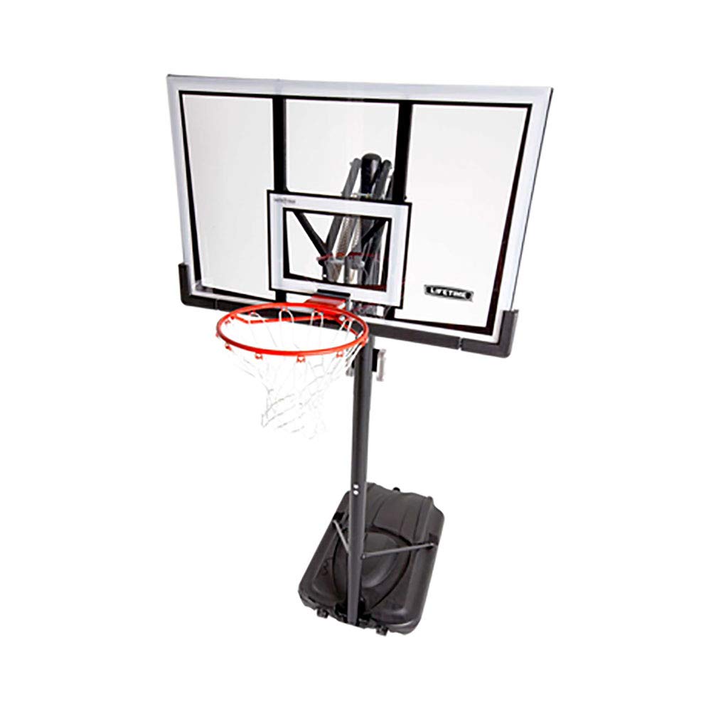 Portable Basketball System, 52 Inch Shatterproof Backboard
