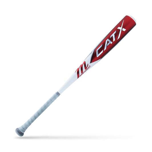 MARUCCI CATX BBCOR -3 Aluminum Baseball BAT, 2 5/8" Barrel, 32" / 29 oz,White/Red
