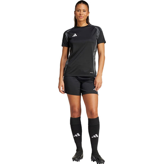 adidas Women's Tiro 24 Shorts, Black/White, Medium