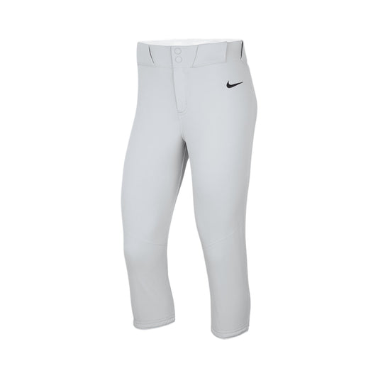 Nike Women's Vapor Select2 Softball Baseball Pants Wolf Grey/Black #HF7745-052 - Size Women's Medium