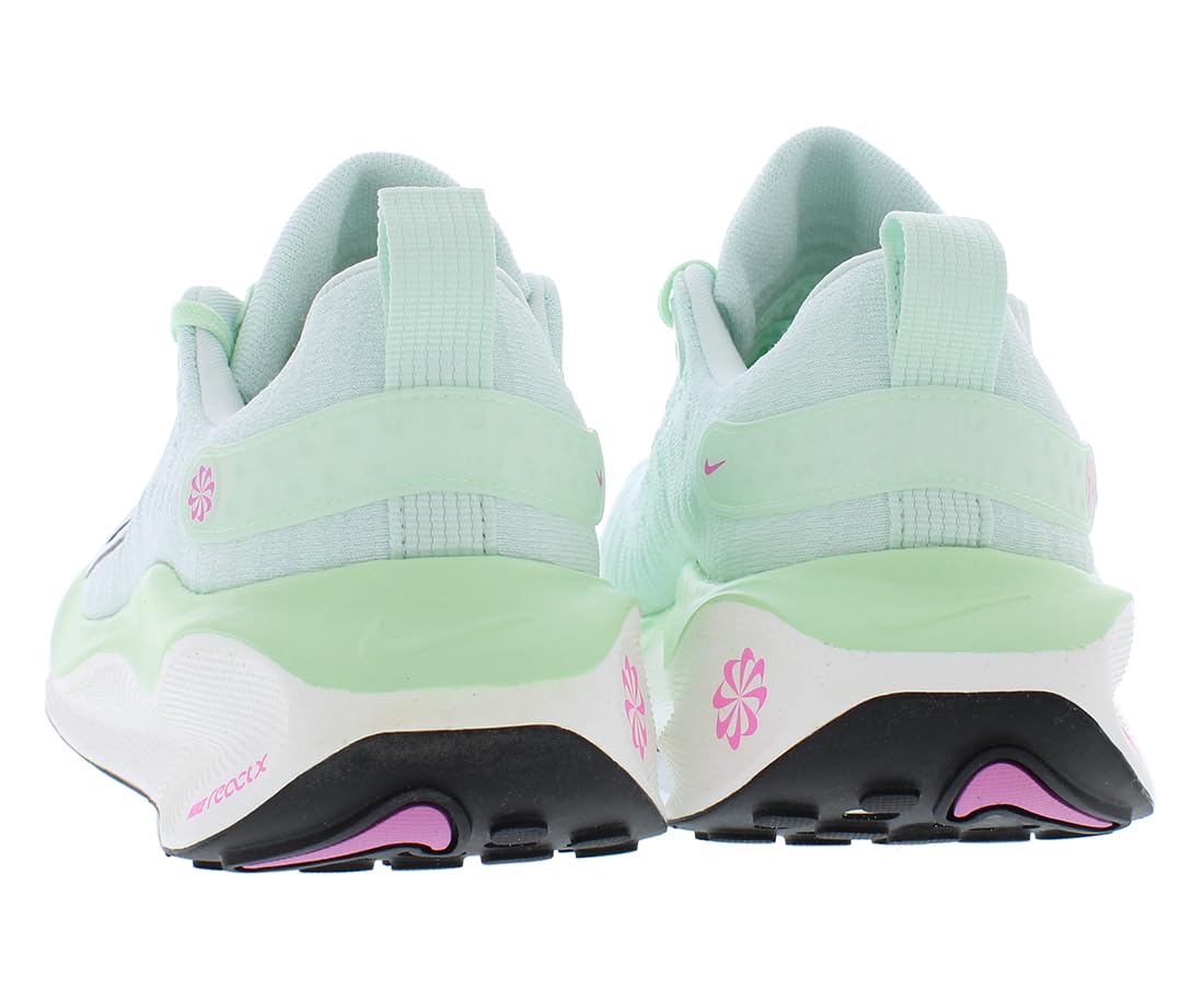 Nike Reactx Infinity Run 4 Womens Shoes Size 8, Color: Barely Green/Black/Vapor Green-Green