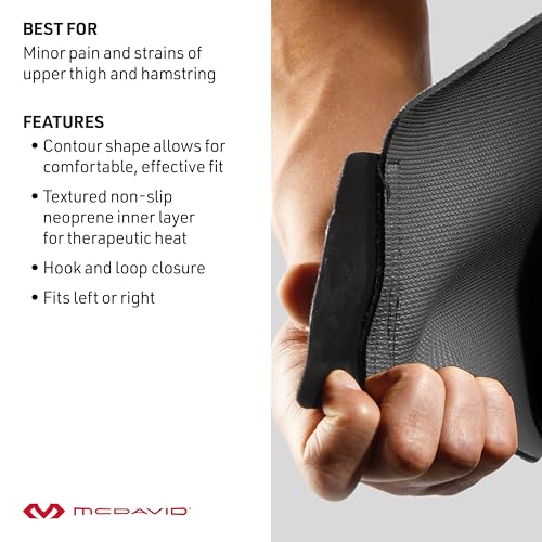 McDavid 475 Adjustable Groin Wrap , Black