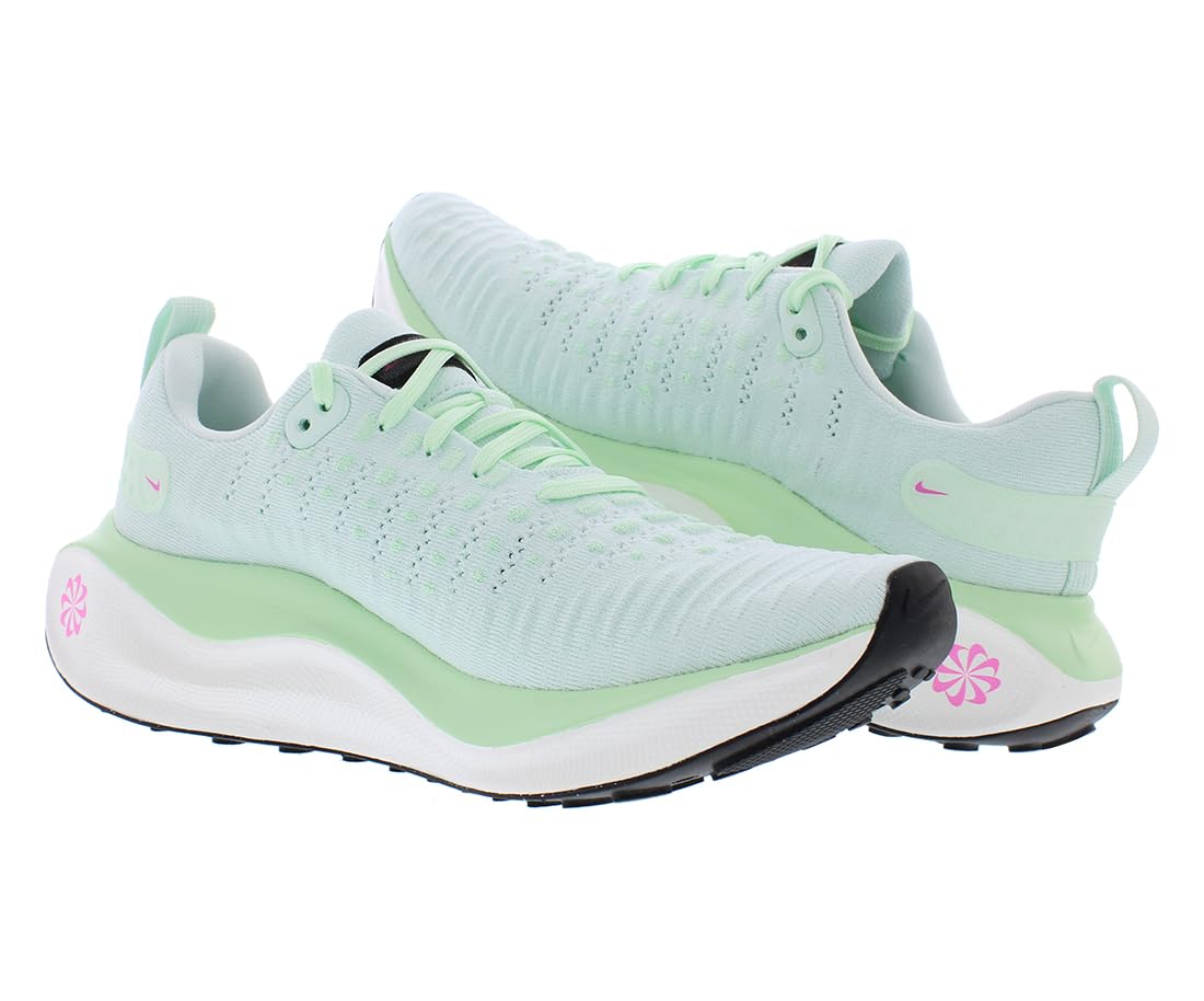 Nike Reactx Infinity Run 4 Womens Shoes Size 8, Color: Barely Green/Black/Vapor Green-Green