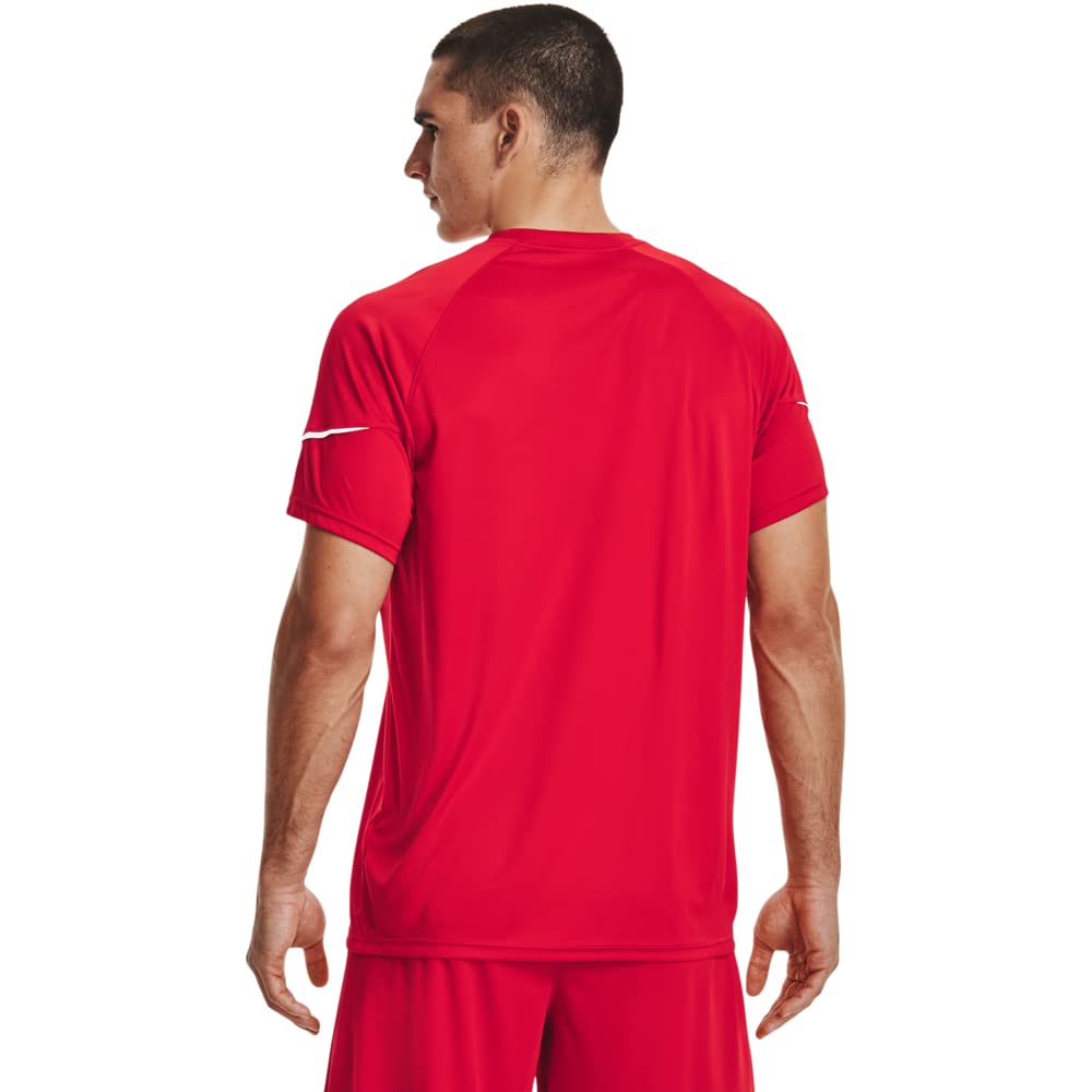 Under Armour Men's Golazo 3.0 Jersey, Red (600)/White, Large