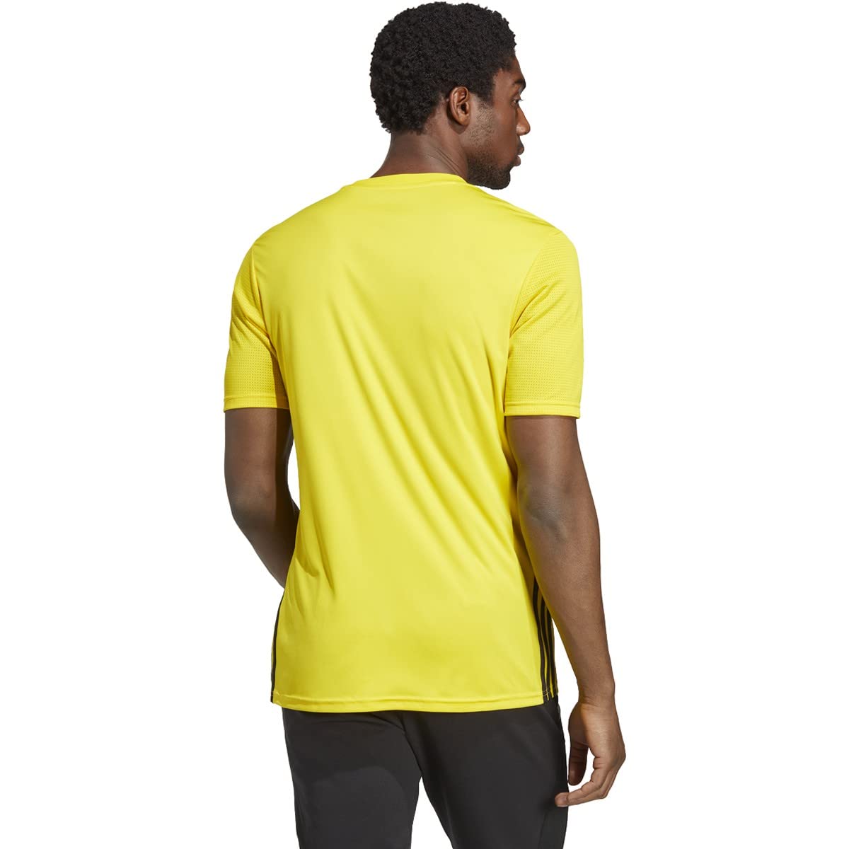 adidas Men's Tabela 23 Jersey, Team Yellow/Black, Large
