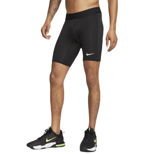 Nike Men's Pro Dri-Fit Long Shorts, Black/White