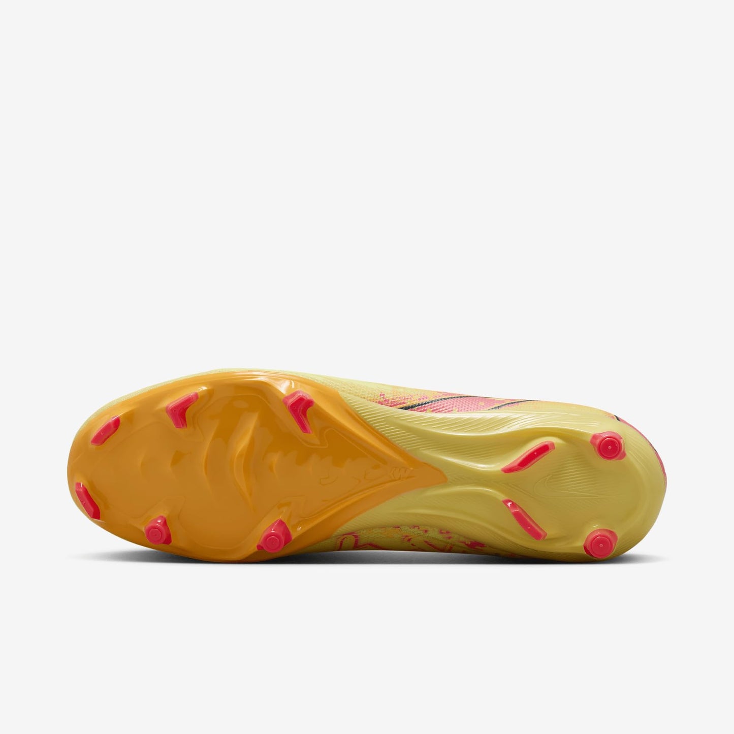 Nike Mercurial Vapor 16 Academy Kylian Mbappé MG Low-Top Soccer Cleats (FQ8377-800, Light Laser Orange/Armory Navy) Size 11.5