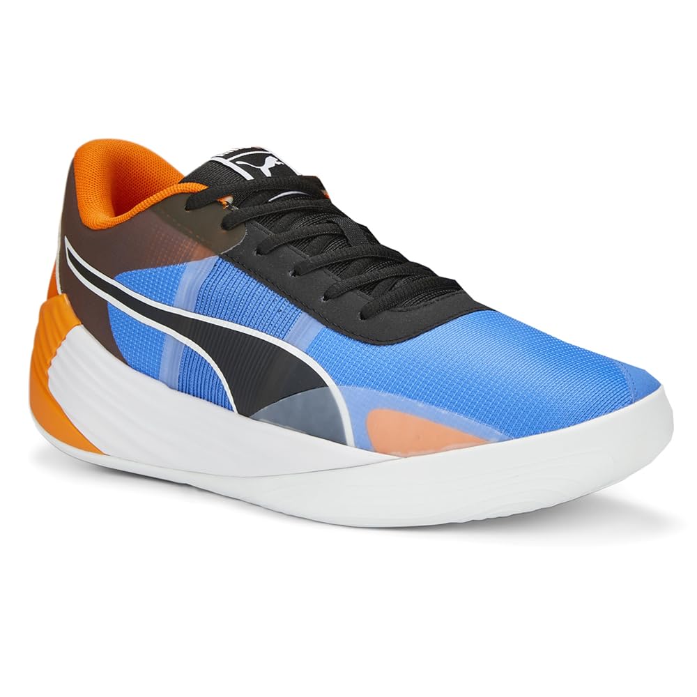 PUMA Mens Fusion Nitro Team Basketball Sneakers Shoes - Blue - Size 10 M