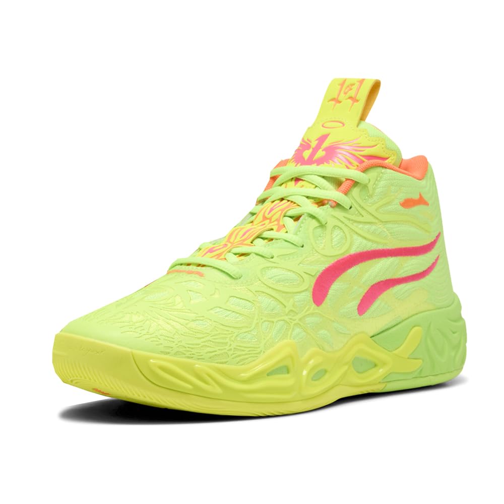 Puma Mens Mb.04 Basketball Sneakers Shoes - Yellow - Size 7.5 M