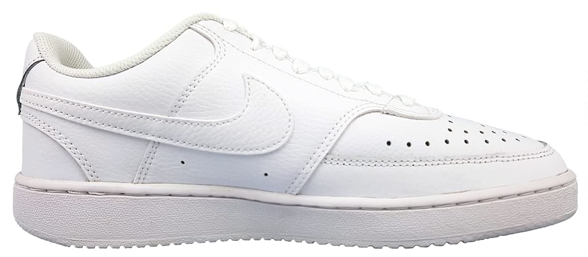 Nike Men's Court Vision LO Sneaker, White/Whiteblack, 11