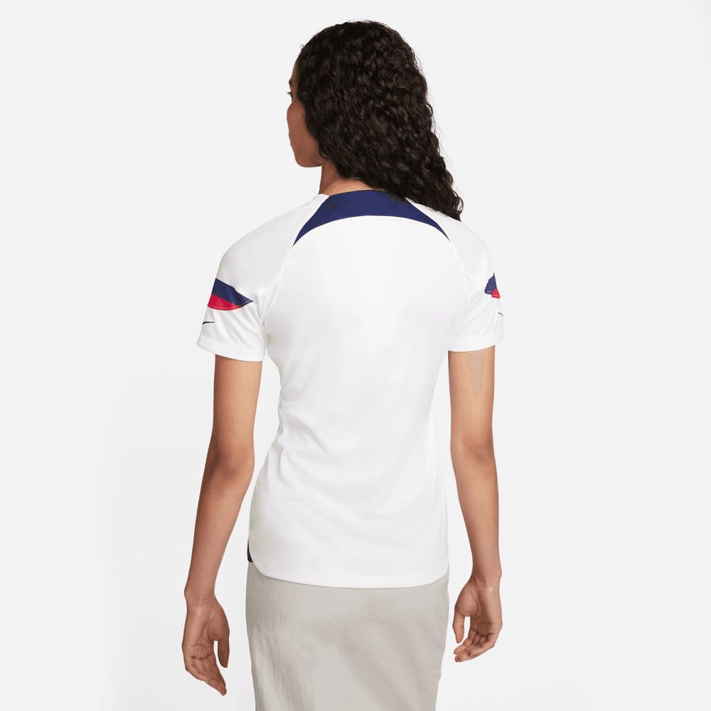 Nike 2022-2023 USA Home Football Soccer T-Shirt Jersey (Ladies)