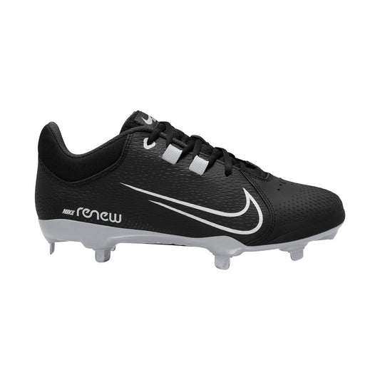 Nike Hyperdiamond 4 Pro Metal Softball Cleats Black | White Size 8.5 Medium