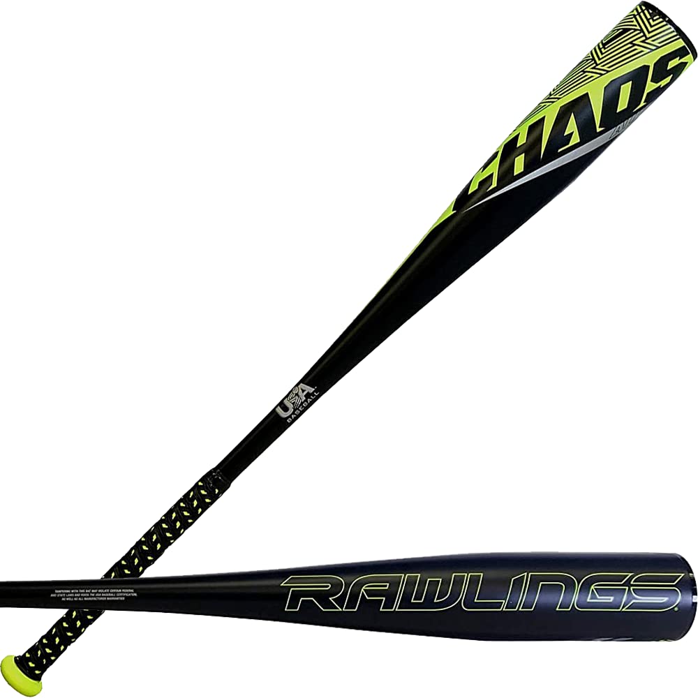 Rawlings | CHAOS Baseball Bat | USA | -11 | 1 Pc. Aluminum | 2 5/8" Barrel | 26"