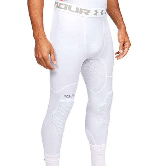 Under Armour Gameday Armour 2Pad 3/4 Tight Bball-WHT,MD