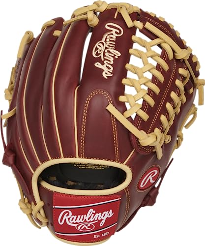 Rawlings | SANDLOT Baseball Glove | Right Hand Throw | 11.75" - Modified Trap-Eze Web