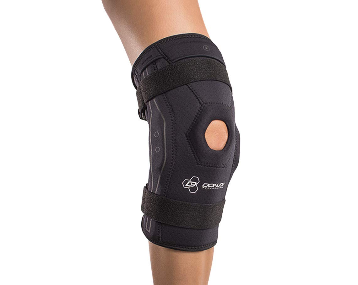 DonJoy Performance Bionic Knee Brace – Hinged (Black/X-Large - 2 Pack) Adjustable Patella Support, Lateral/Medial Ligament (ACL, MCL, LCL), Meniscus, Knee Sprains, Sports - Value Bundle