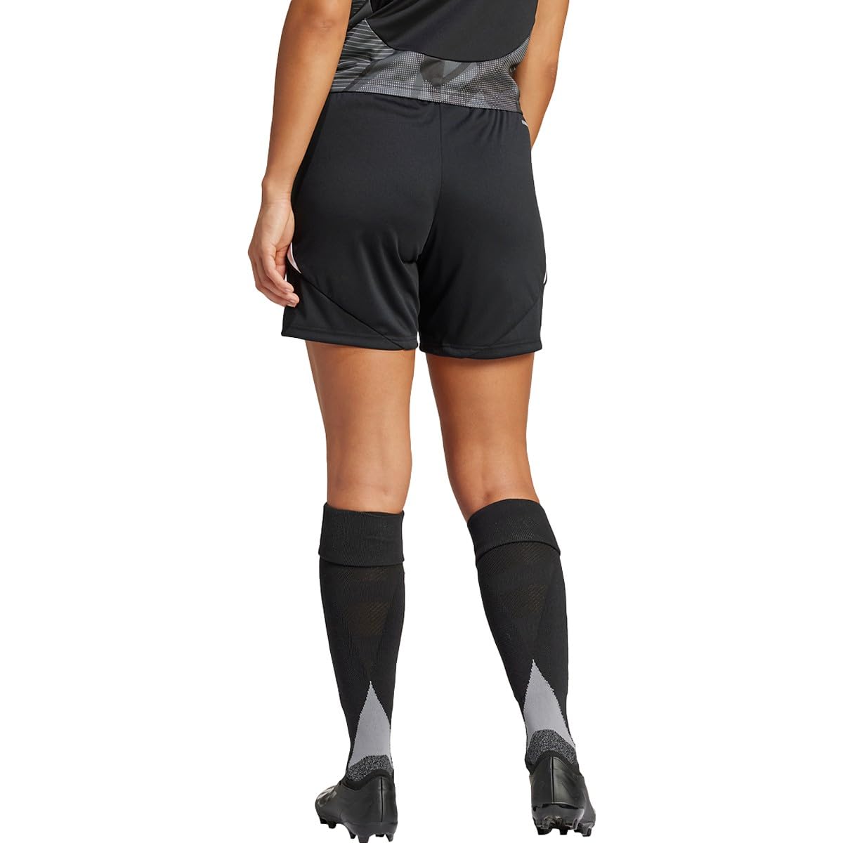 adidas Women's Tiro 24 Shorts, Black/White, Medium