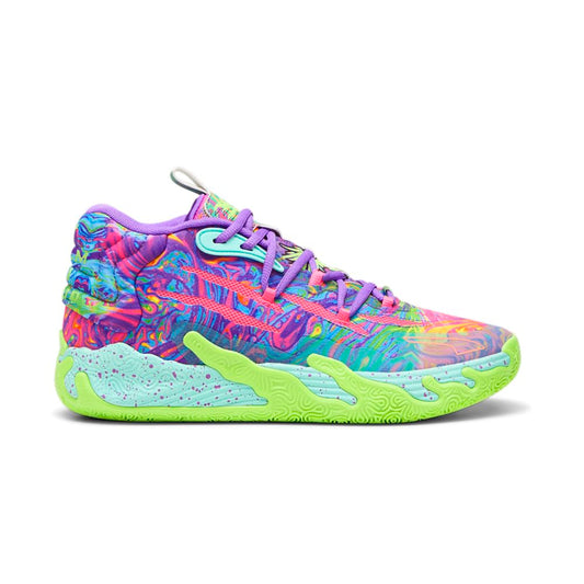 PUMA Mens Mb.03 Be You Basketball Sneakers Shoes - Purple - Size 9.5 M