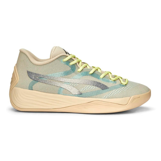 PUMA Womens Stewie 2 Earth Basketball Sneakers Shoes - Beige - Size 8 M