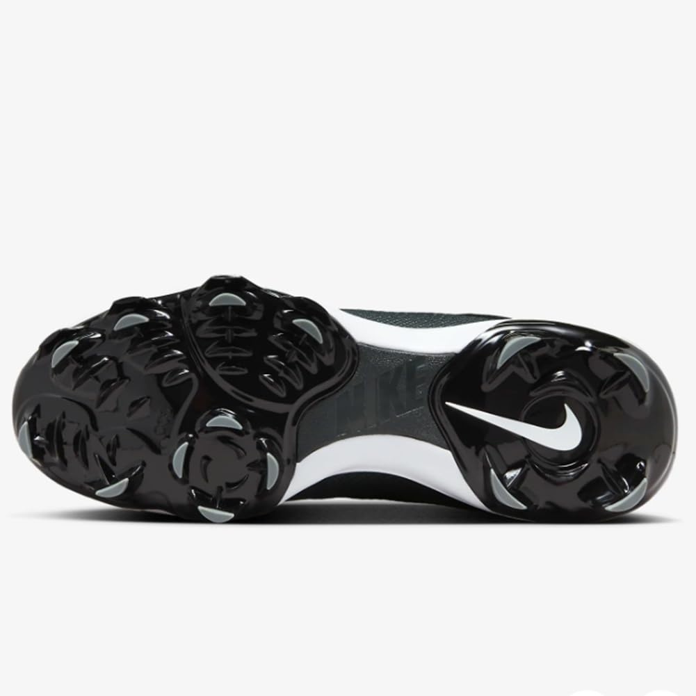 Nike Force Trout 9 Pro Low Rubber Baseball Cleats SZ 12 Black | White