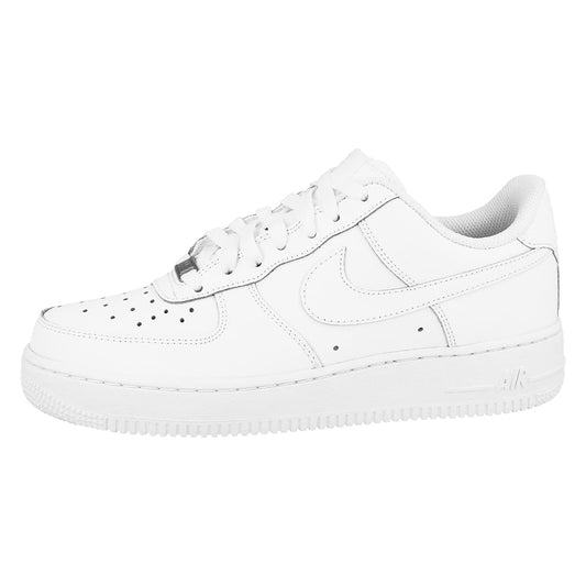 Nike Air Force 1 '07 Low Mens Basketball Shoes (Men's 10.5 Medium, White/White)