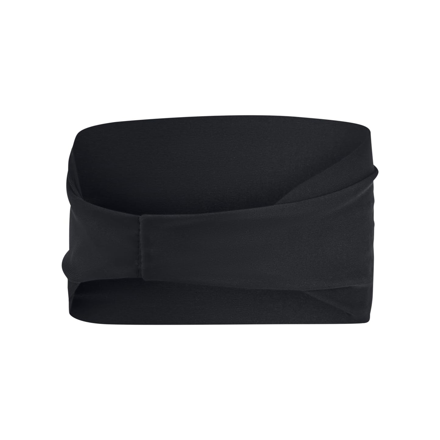 Under Armour unisex-adult Light Stretch Headband, (001) Black / / Pitch Gray, One Size Fits Most