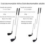 Children's Golf Set with Metal Clubs for Outdoor Fun