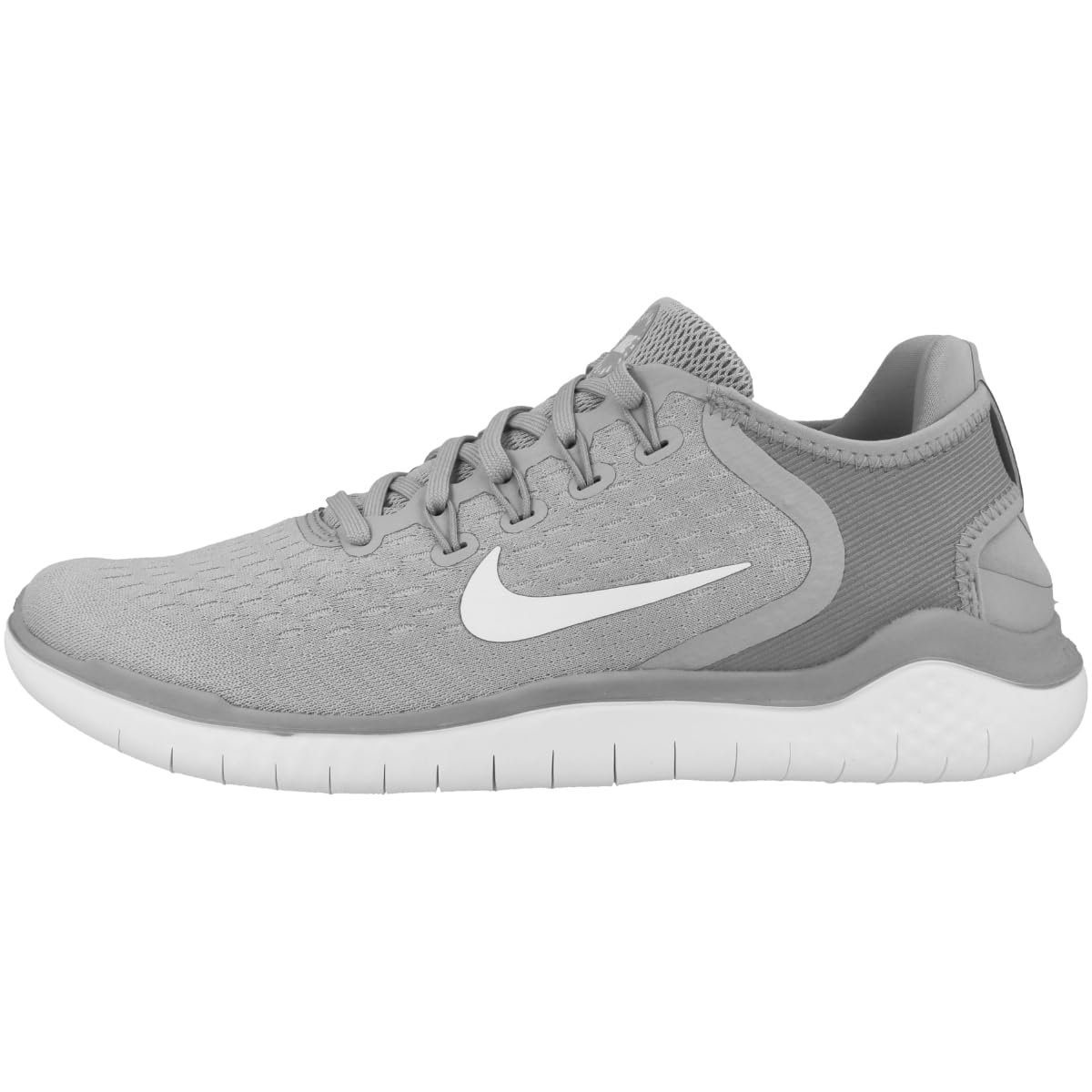 NIKE Men's Running Shoes, Grey Wolf Grey White White Volt 003, 7.5