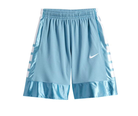Nike Dri-FIT Elite 23 Big Kids' (Boys') Basketball Shorts (Vapor Green/White, FD4004-376) (US, Alpha, Small, Regular, Denim Tourquoise 464)