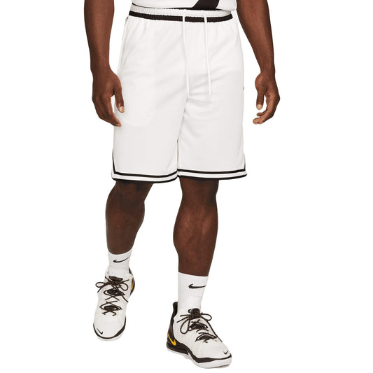 Nike Dri-FIT DNA Men's 10" Basketball Shorts (White/Black, DH7160-100) Size Medium