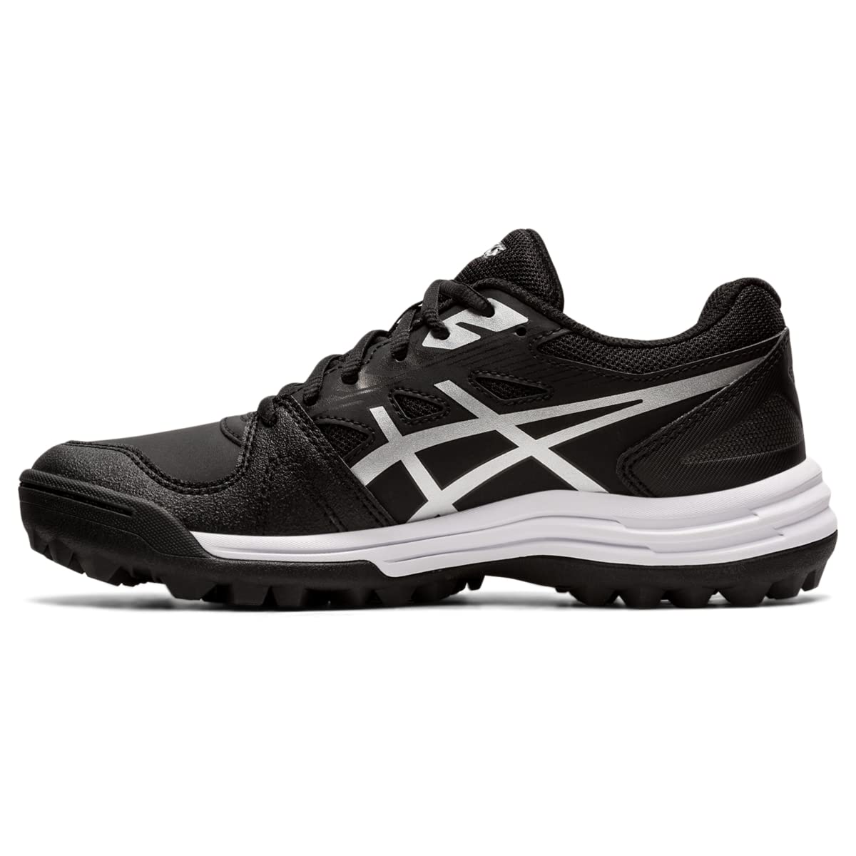 ASICS Women's Gel-Lethal Field Shoes, 7.5, Black/Pure Silver