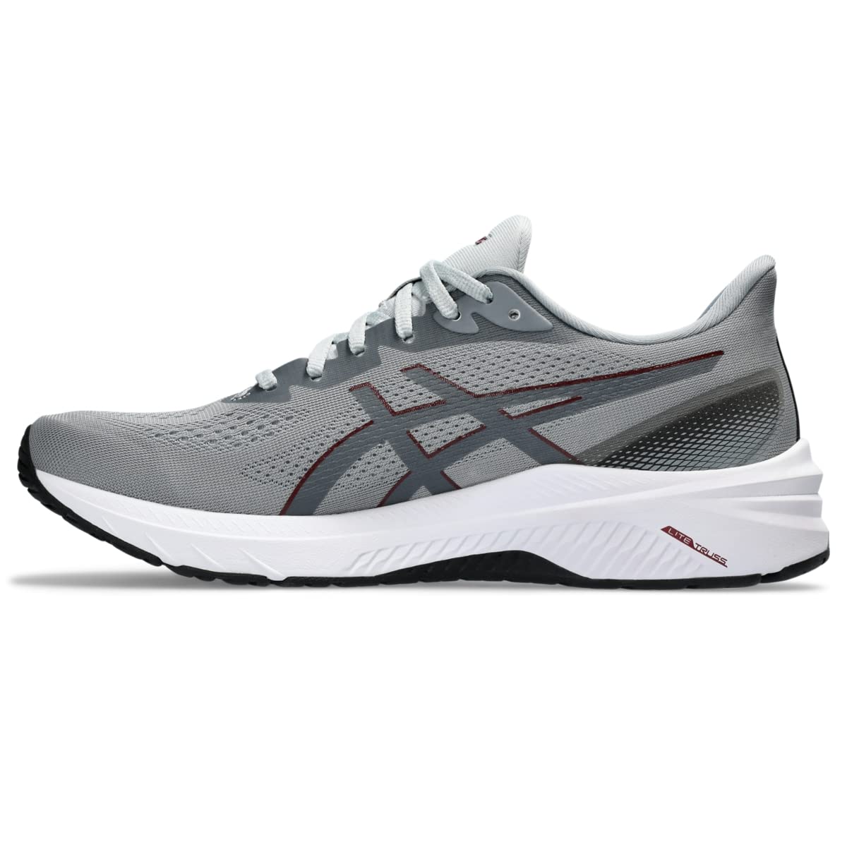 ASICS Men's GT-1000 12 Running Shoes, 11, Sheet Rock/Antique RED