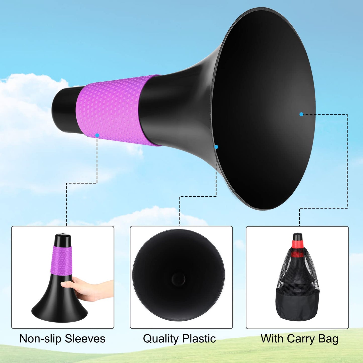 Tuanse 12 Pack Agility Training Sport Cones 9 Inch Flexible Marker Cones with Carry Bag Plastic Soccer Basketball Training Equipment for Indoor Outdoor Speed Grab Drills (Black)