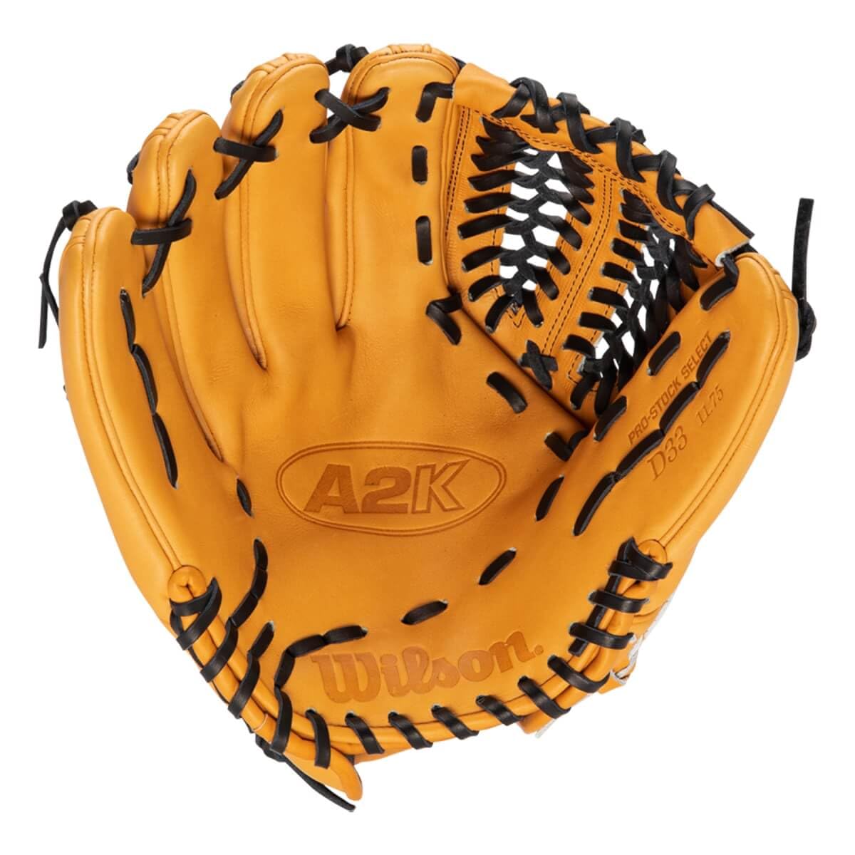 Wilson 2023 A2K D33 11.75” Pitcher’s Baseball Glove - Left Hand Throw