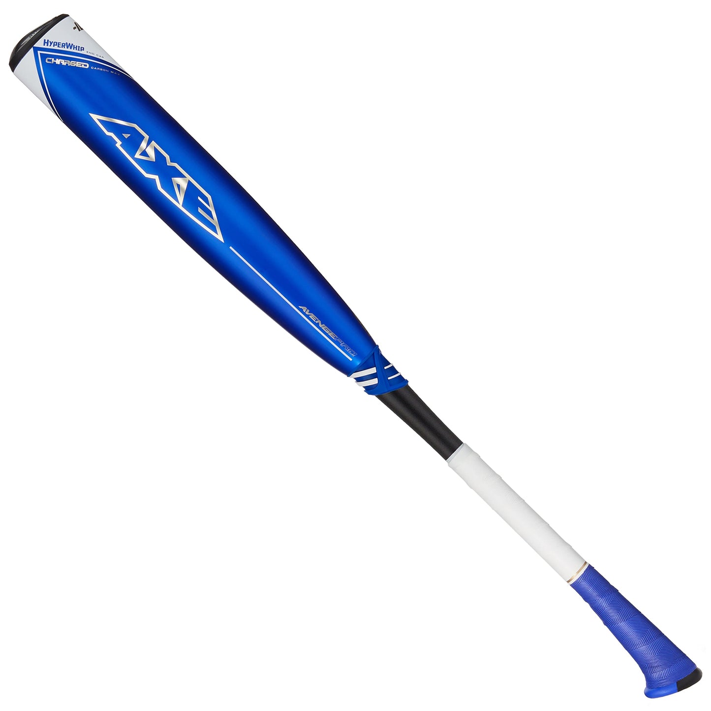 Axe Bat 2023 Avenge Pro USSSA 2-3/4" (-10) 3-Piece Composite Baseball Bat, 27" / 17 oz, (Blue/White)